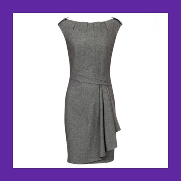 Karen Millen Dresses & Skirts - [Karen Millen] 💕 Gray Wool Dress